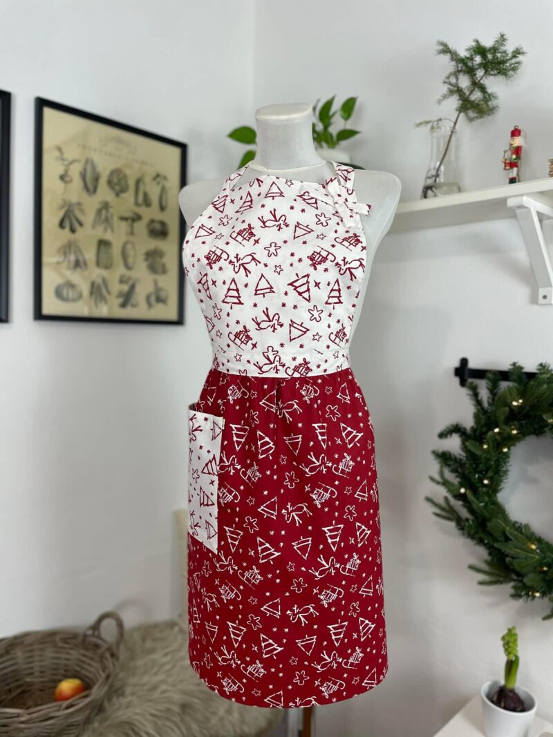 Dámská zástěra „Zima"