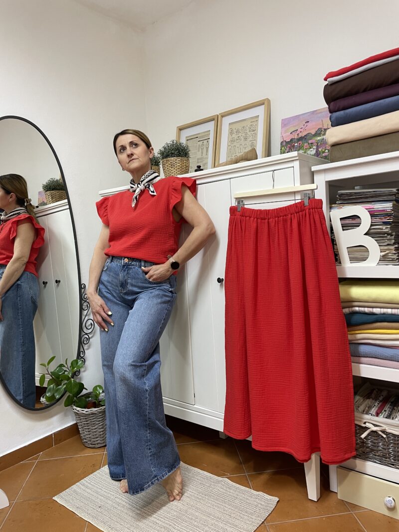 Dámská mušelínová halenka ELA