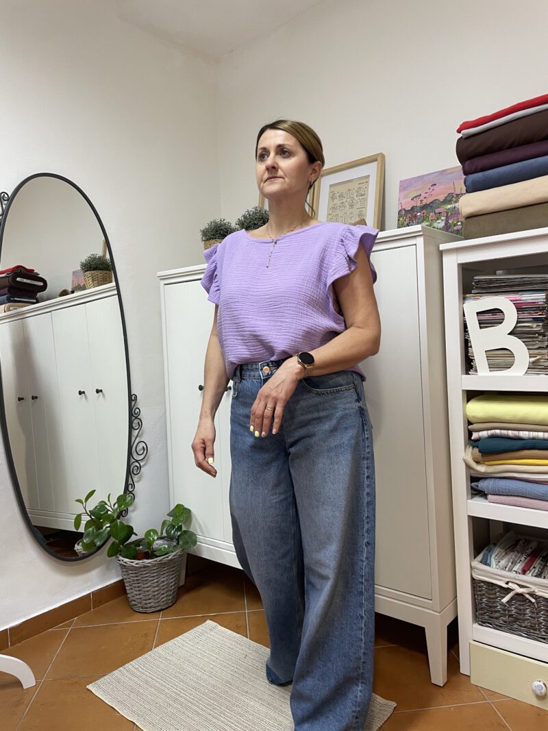 Dámská mušelínová halenka- ELA