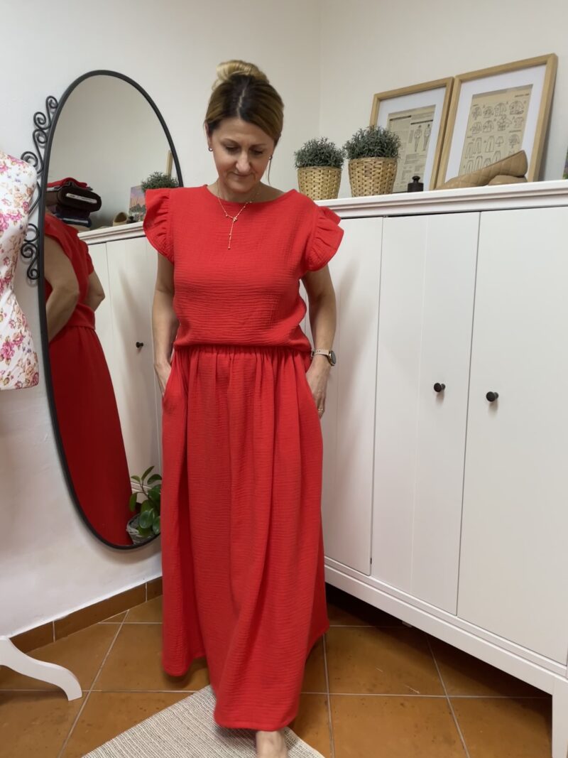 Dámský mušelínový komplet ELA