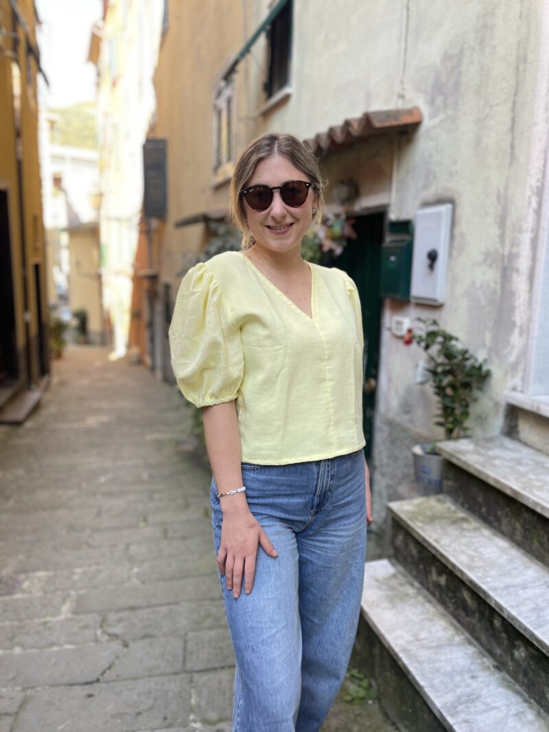 Dámská, lněná halenka Eliška.